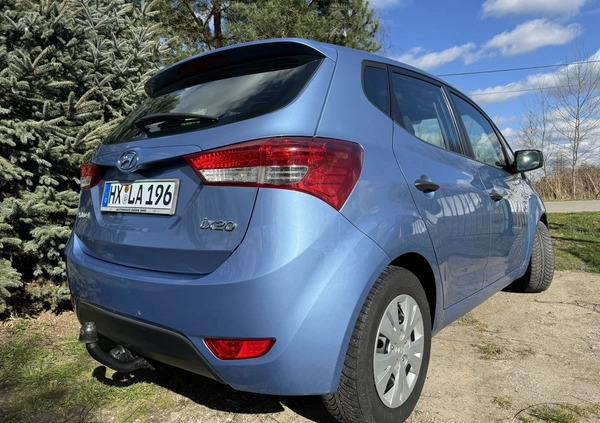 Hyundai ix20 cena 27900 przebieg: 125000, rok produkcji 2011 z Chorzów małe 137